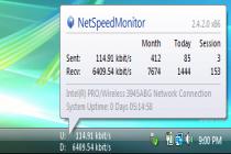 Captura principal de Net Speed Monitor