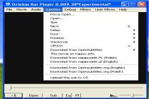 Captura principal de Dziobas Rar Player