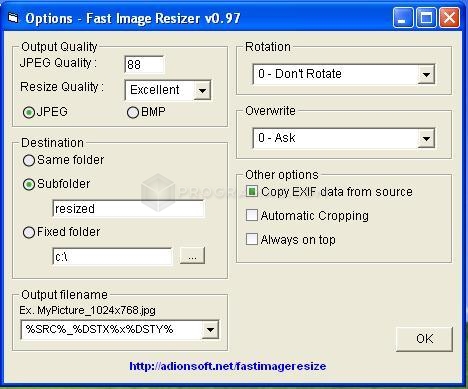adionsoft fast image resizer. fast image resizer 0.98. Imágenes extra de Fast Image Resizer 0.98: Imagenes 