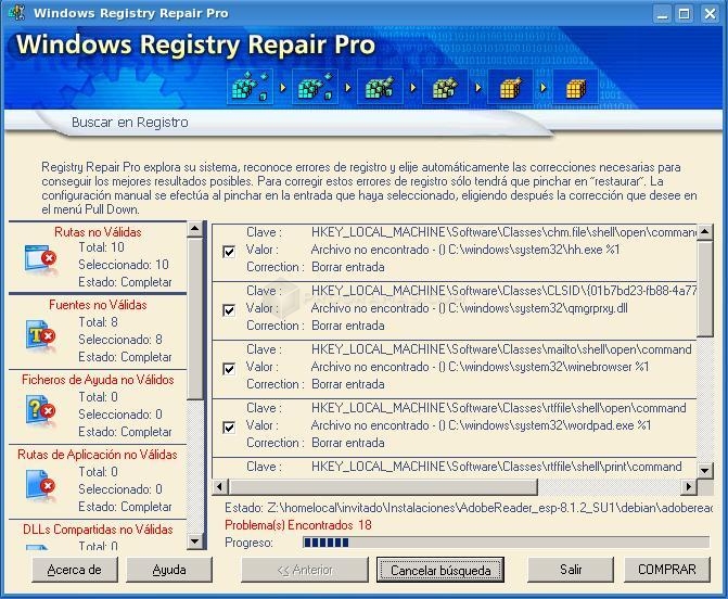 Registry Repair 5.0.1.132 download the new version
