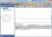 Captura principal de Undelete Plus