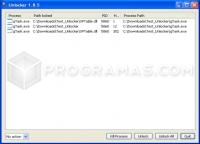 Captura principal de Unlocker