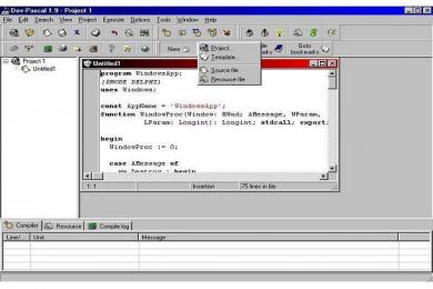 Screenshot Dev Pascal