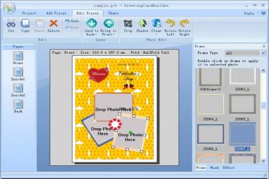 Cattura Greeting Card Builder