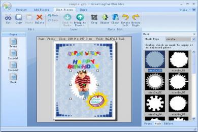 Cattura Greeting Card Builder