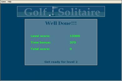 Screenshot Golf Solitaire