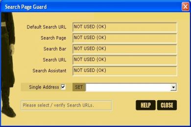 Screenshot StartPage Guard