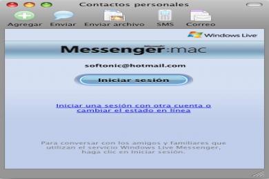 Screenshot Microsoft Messenger