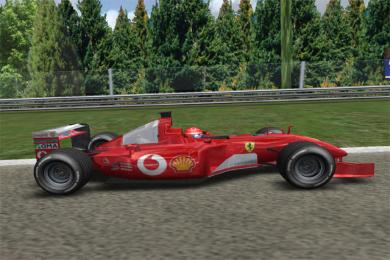 Capture Économiseur d'écran F1 Racing 3D