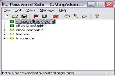 Capture KeePass Password Safe