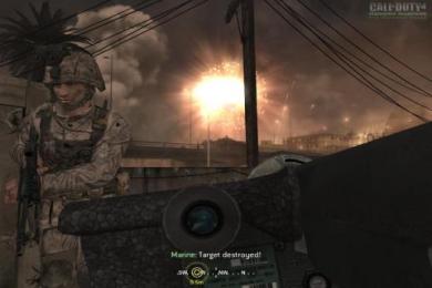 Capture Call of Duty 4: La guerre moderne