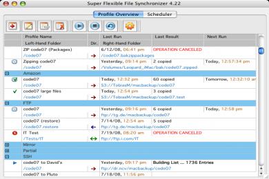 Captura Super Flexible File Synchronizer