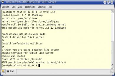 Captura Paragon NTFS for Linux