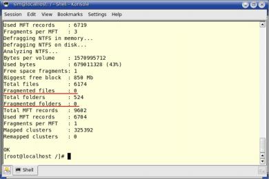 Captura Paragon NTFS for Linux