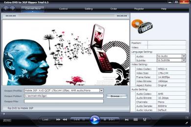 Captura Extra DVD to 3GP Ripper
