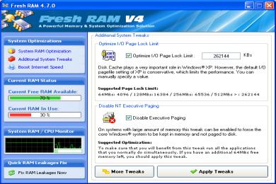 Capture Fresh RAM