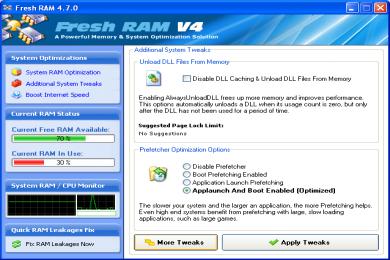 Capture Fresh RAM