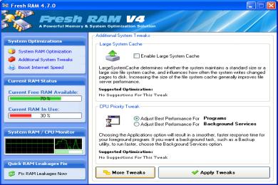 Capture Fresh RAM