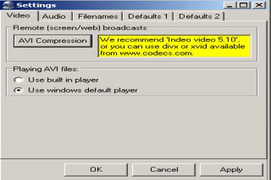 Screenshot WebCam Recorder