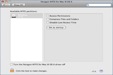 Рисунки Paragon NTFS for Mac OS X