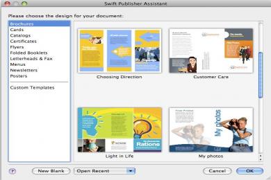 Screenshot Swift Publisher