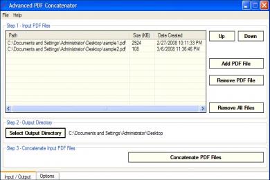 Captura Advanced PDF Concatenator