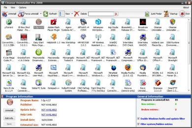 Cattura Cleanse Uninstaller Pro