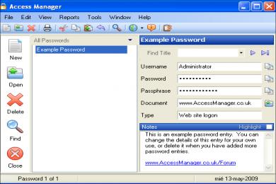 Cattura Access Manager