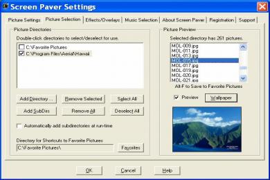 Screenshot Screen Paver