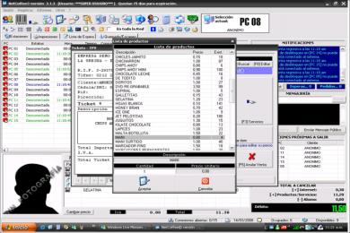 Screenshot NetCoffee Client