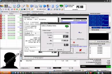 Screenshot NetCoffee Client