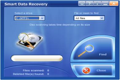 Screenshot Smart Data Recovery