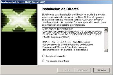 Screenshot DirectX