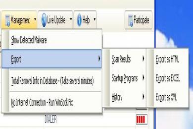 Screenshot EMCO Malware Destroyer