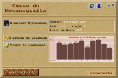 Screenshot Mecanografía 10