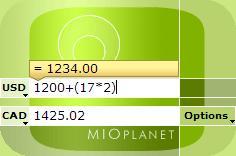 Cattura Desktop Currency Converter