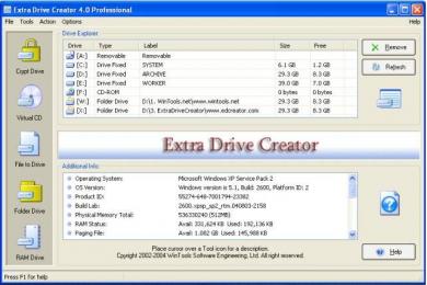 Cattura Extra Drive Creator Pro