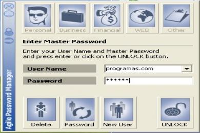 Captura Agile Password Manager