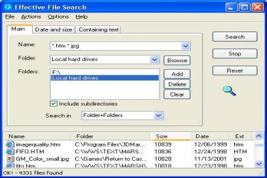 Captura Effective File Search