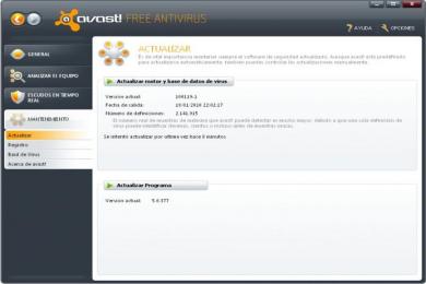 Captura Avast! Free Antivirus