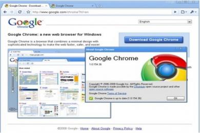Screenshot Google Chrome