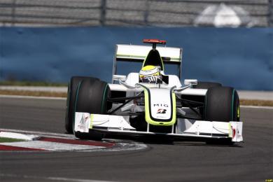 Cattura Formula 1 Brawn Jenson Button