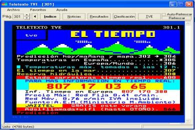 Screenshot Teletexto