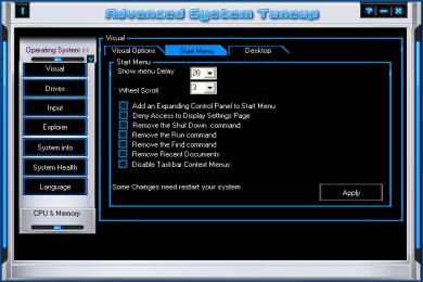 Screenshot Advanced System Tune Up