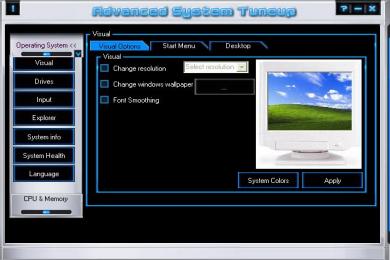 Screenshot Advanced System Tune Up