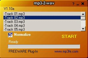 Cattura MP3-2-WAV Converter