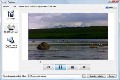 Captura VideoPad Video Editor
