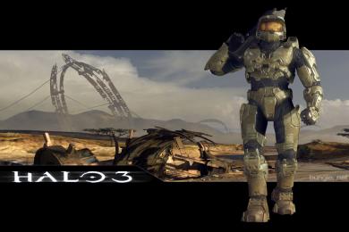 Opublikowano Halo 3 Tło