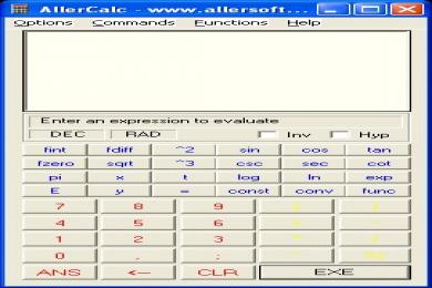 Captura AllerCalc