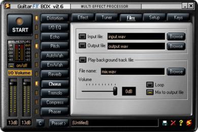 Screenshot Guitar FX BOX